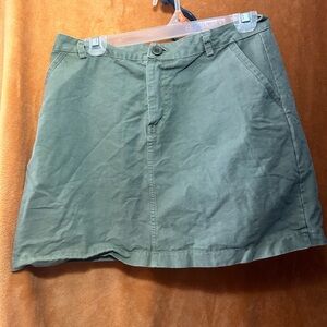 Cristina Lei army green skirt